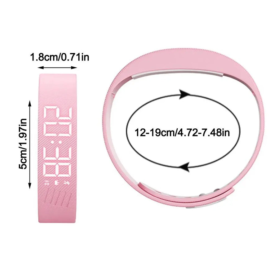 WristWake size guide: fits wrists 12 to 19cm
